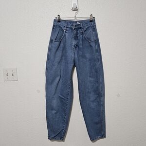 Brittania barrel leg jeans see description